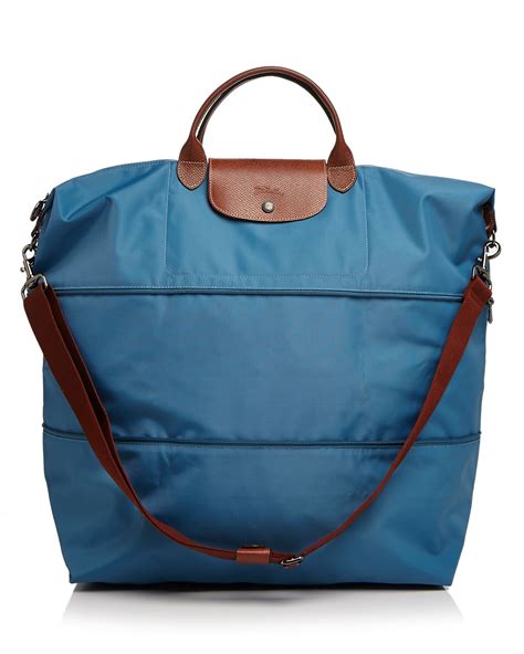 longchamp le pliage weekender bag.